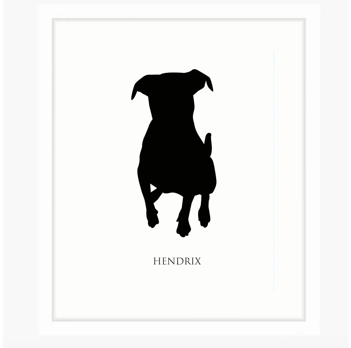 Custom Pet Silhouette - Full Body