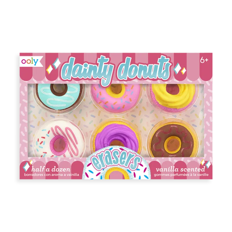 Dainty Donuts Scented Erasers