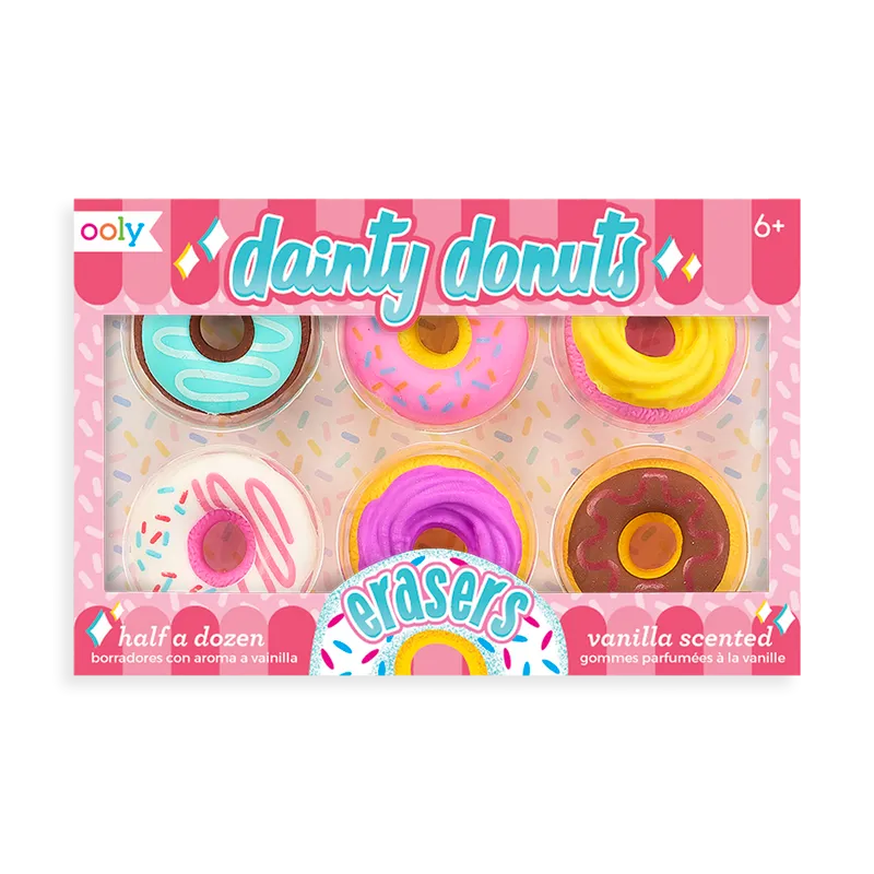 Dainty Donuts Scented Erasers