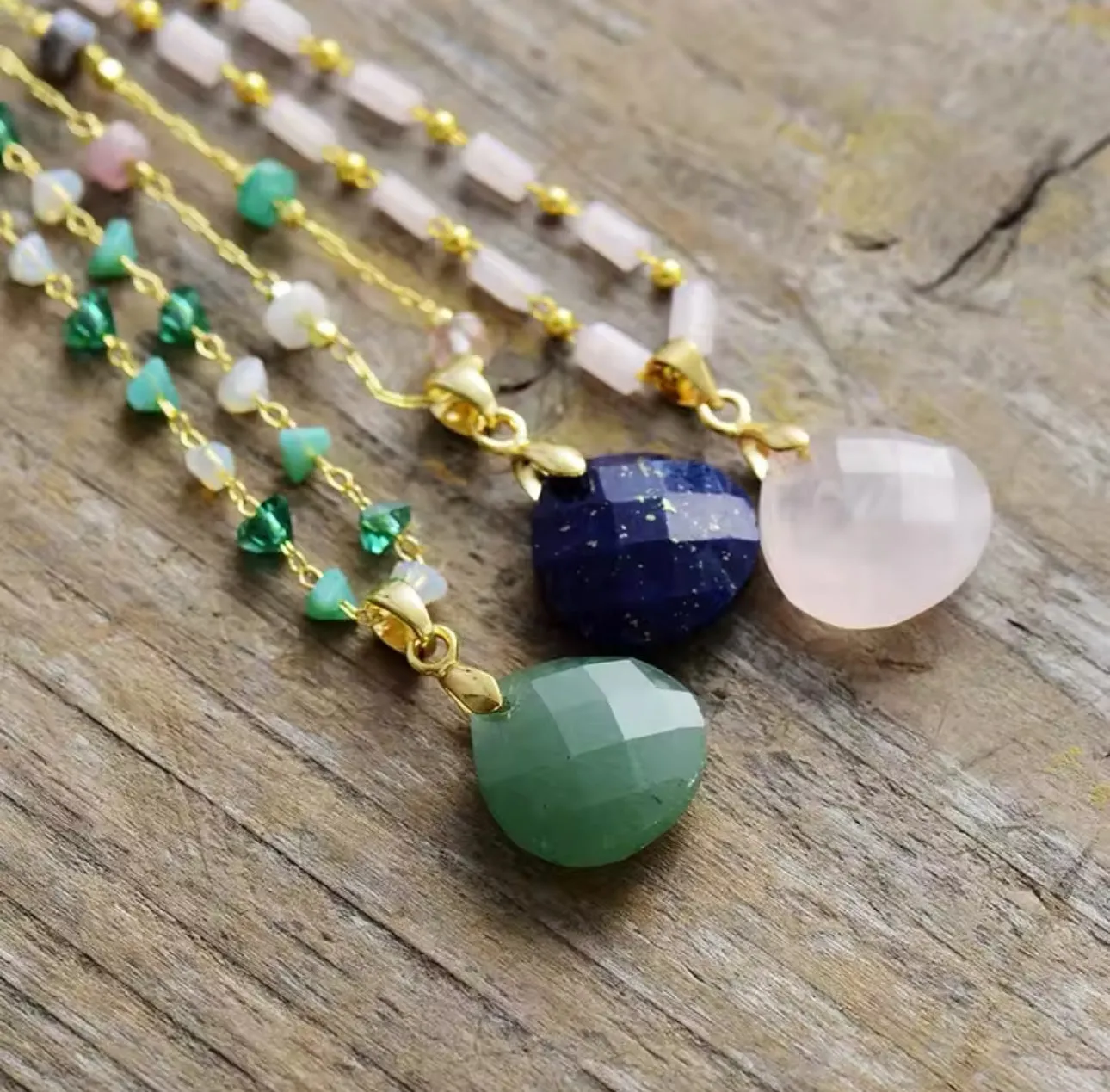 Dainty Gemstone Necklace | Erika Williner Designs