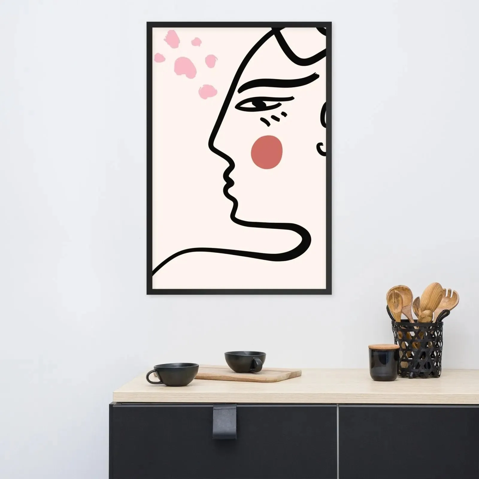 Day Dreaming: Matisse-Inspired Framed Poster – A Blend of Abstract Beauty and Dreamy Elegance