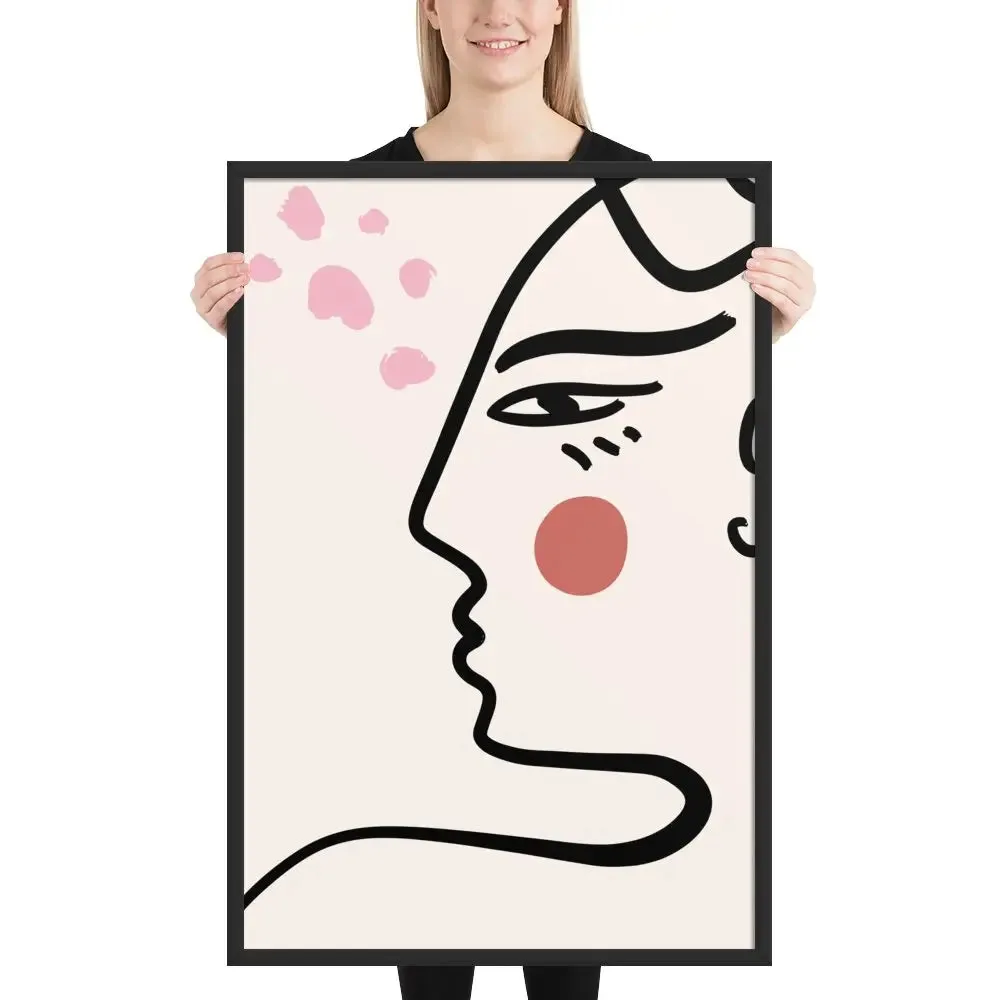 Day Dreaming: Matisse-Inspired Framed Poster – A Blend of Abstract Beauty and Dreamy Elegance