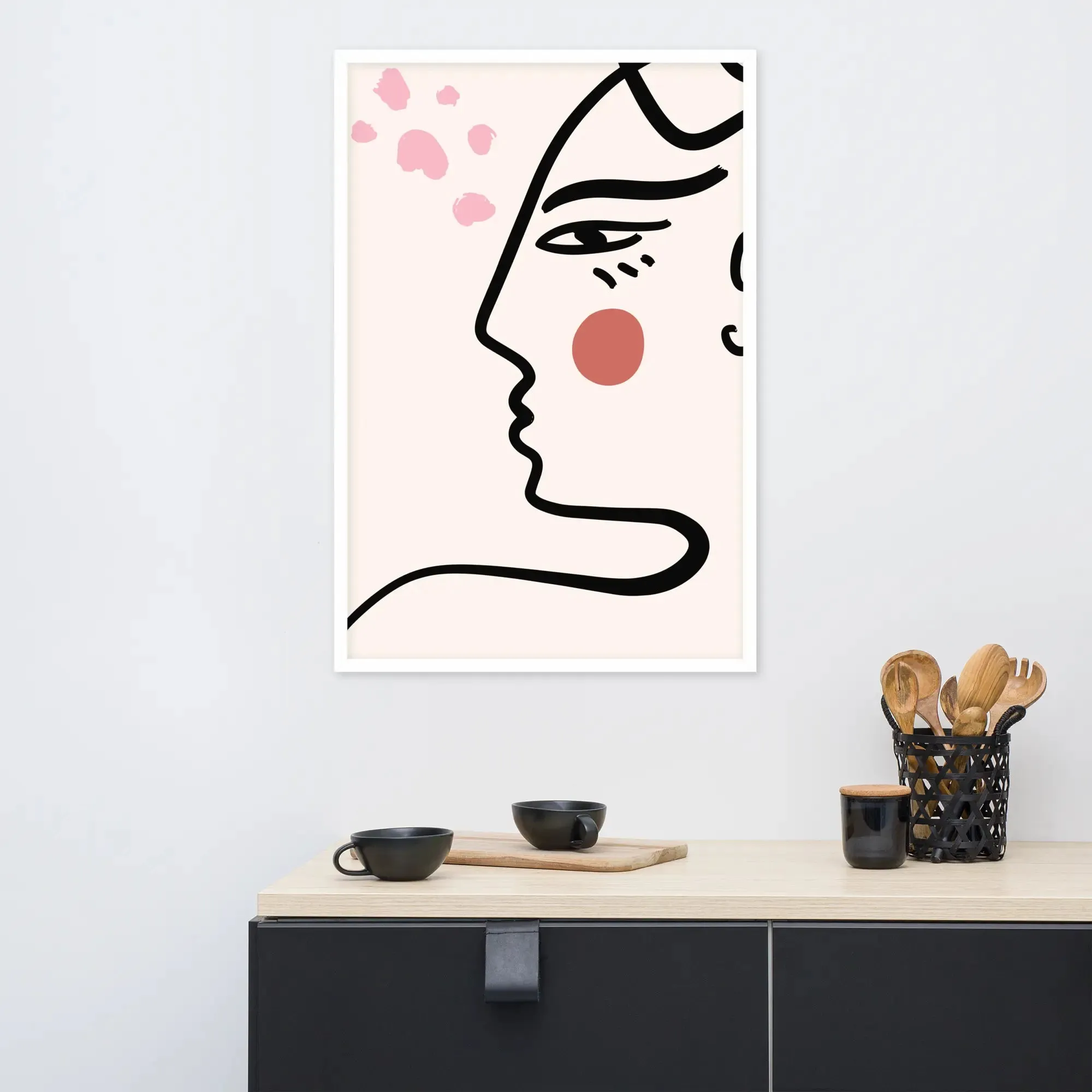 Day Dreaming: Matisse-Inspired Framed Poster – A Blend of Abstract Beauty and Dreamy Elegance