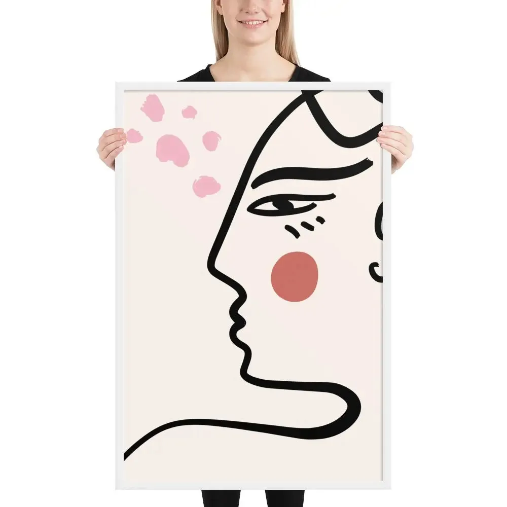 Day Dreaming: Matisse-Inspired Framed Poster – A Blend of Abstract Beauty and Dreamy Elegance