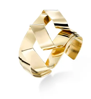 Deco cuff bracelet