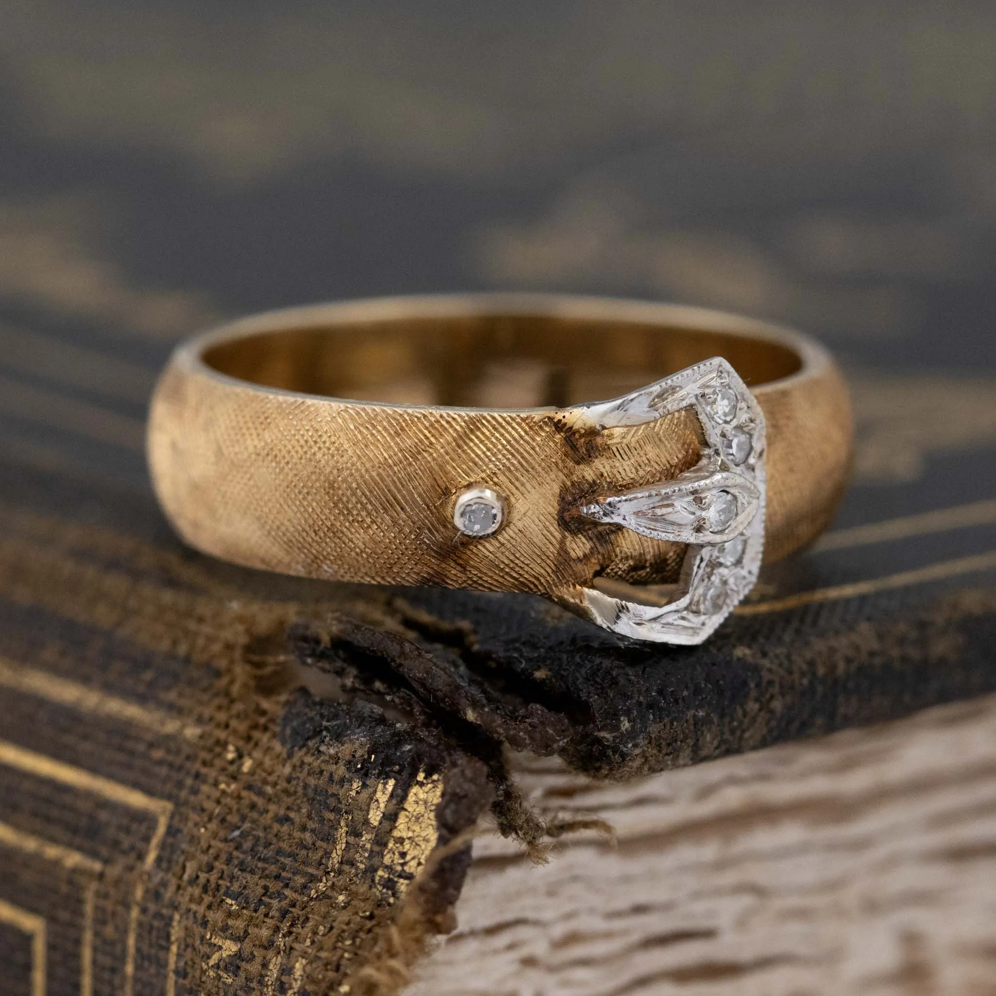 Diamond Buckle Band