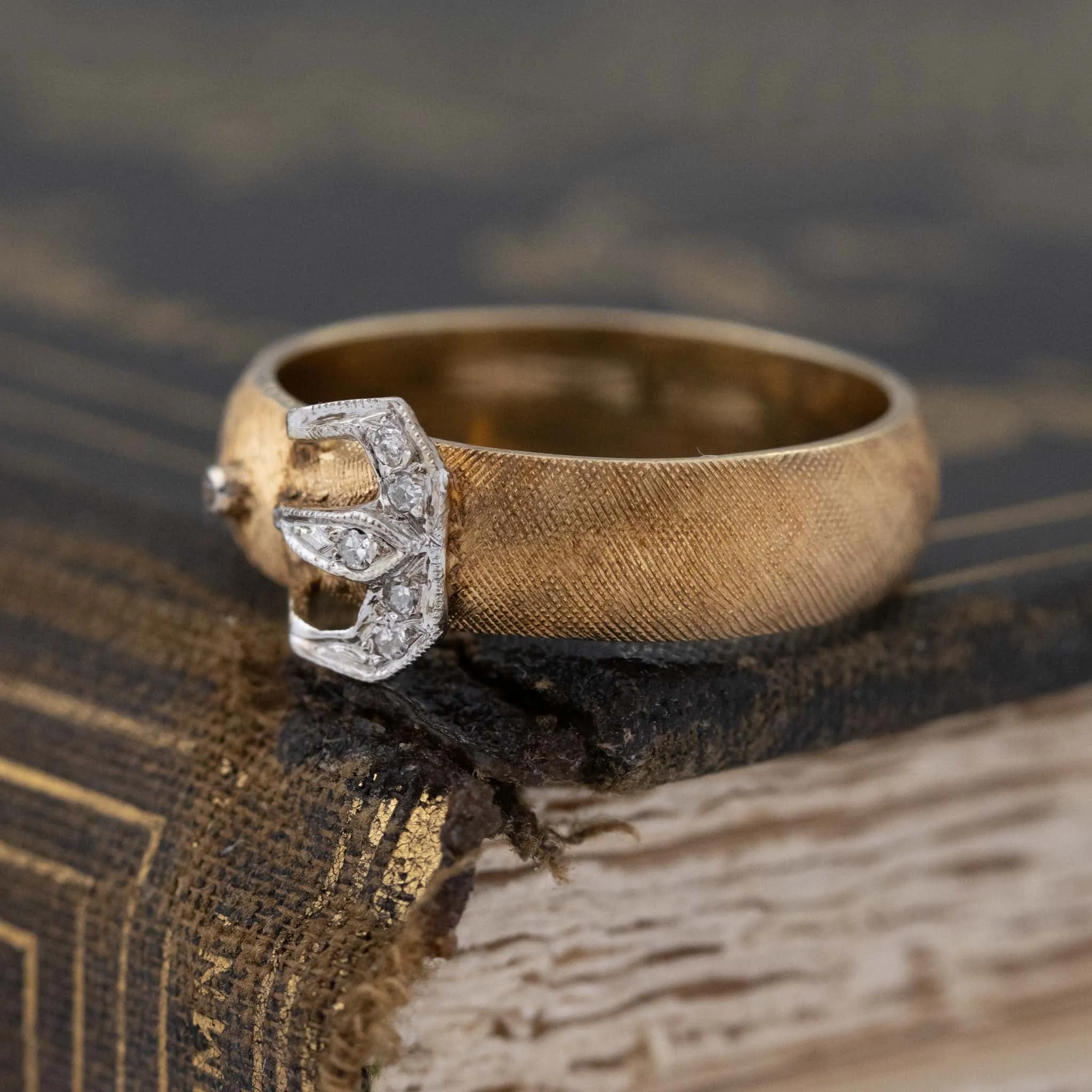 Diamond Buckle Band