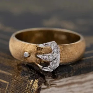 Diamond Buckle Band