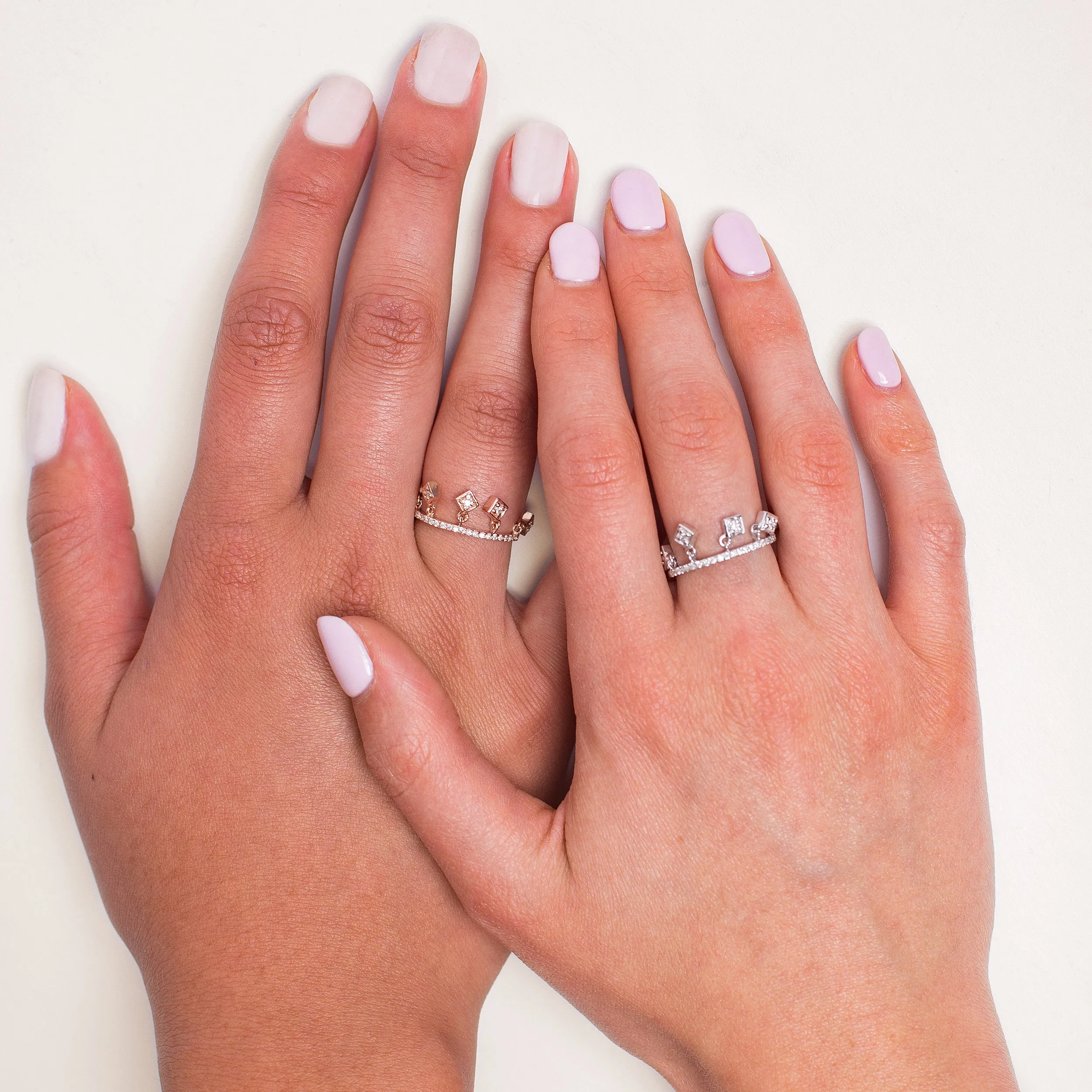 DIAMOND CHANDELIER RING