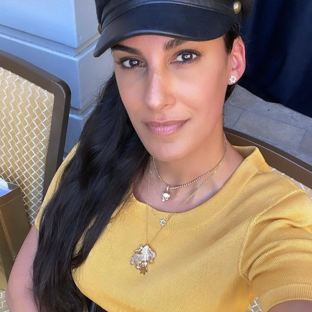 Diamond Star of David Necklace