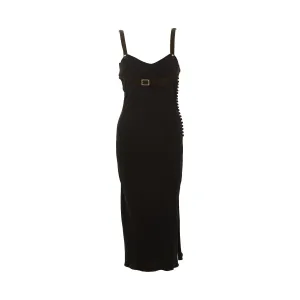 Dior Navy Buckle Dress