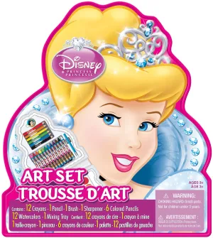 Disney Princess Art Set! Art Set Princess - A shaped licensed character art set features your favourite characters in a bold design.