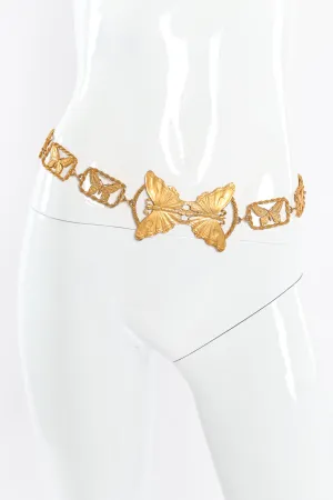 Double Butterfly Chain Belt