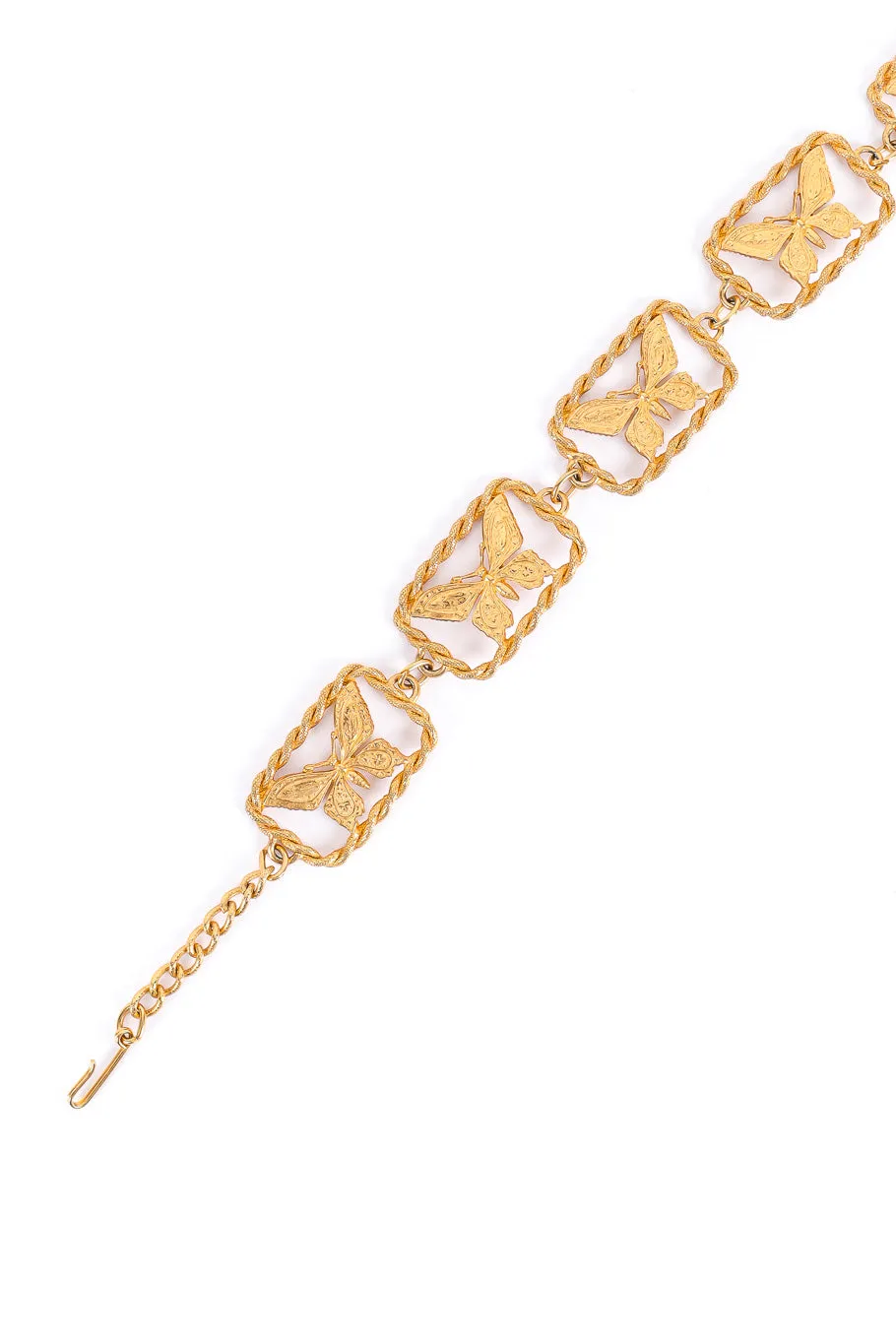 Double Butterfly Chain Belt