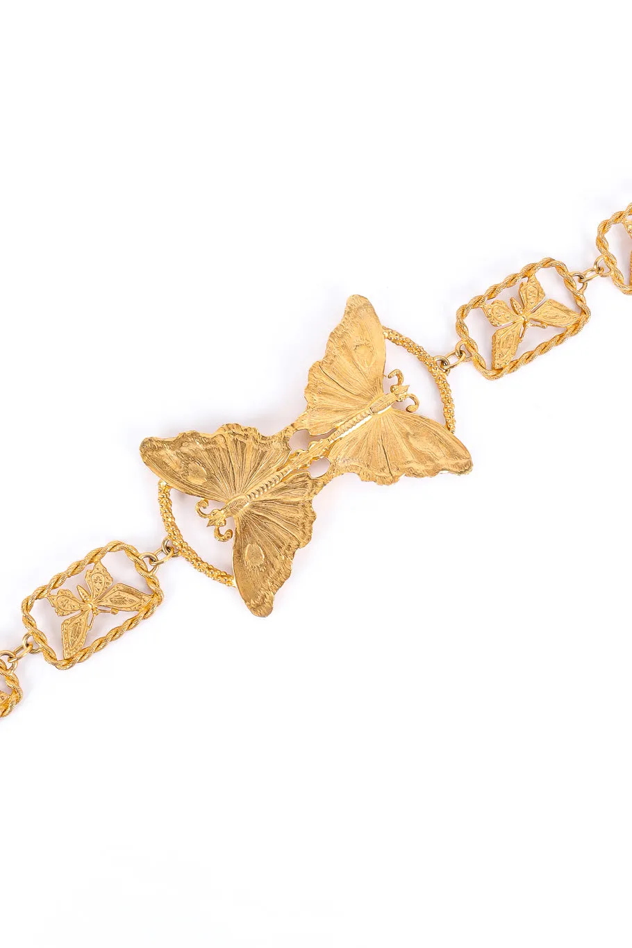 Double Butterfly Chain Belt