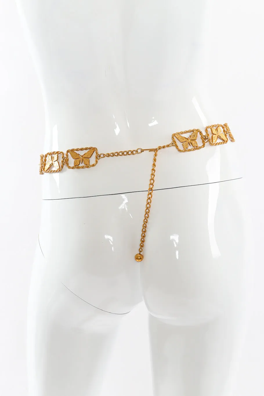 Double Butterfly Chain Belt