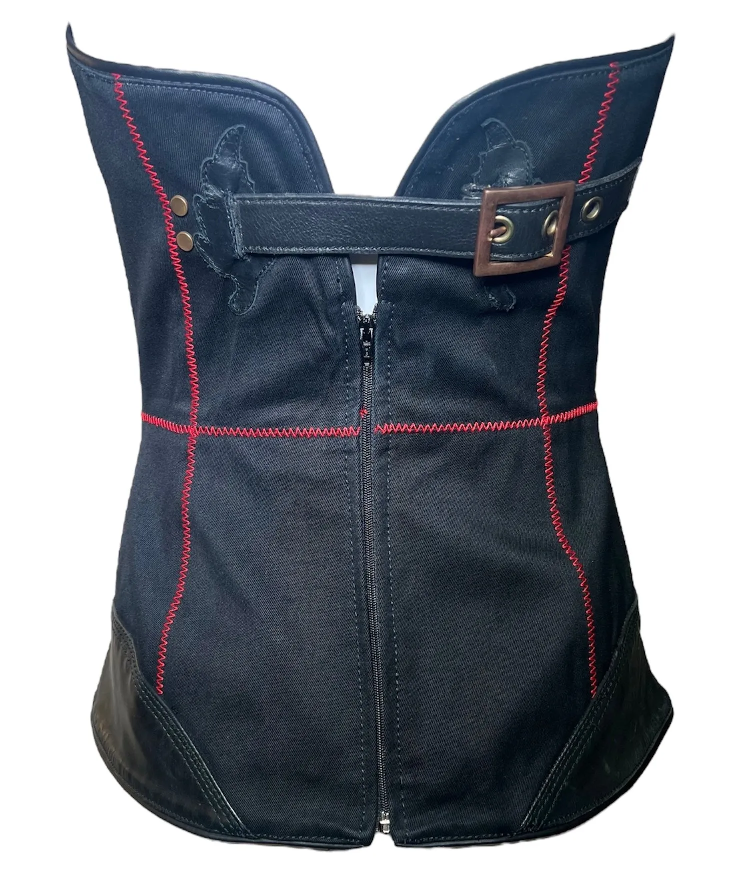 DSquared2 Spring 2006 Canvas & Leather Bustier