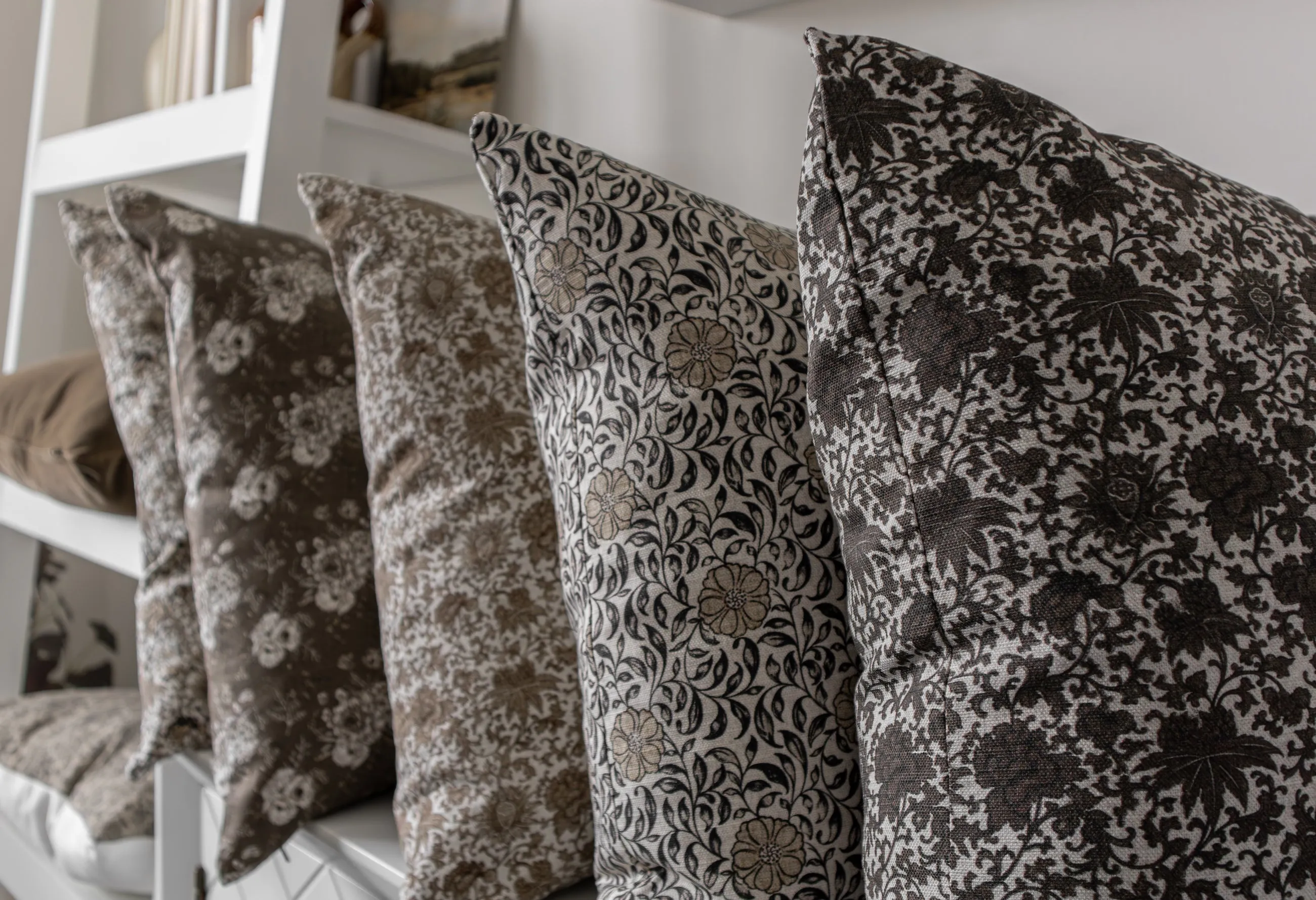 Elowen | Vintage Floral Pillow Cover