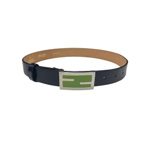 Fendi Black Buckle Belt