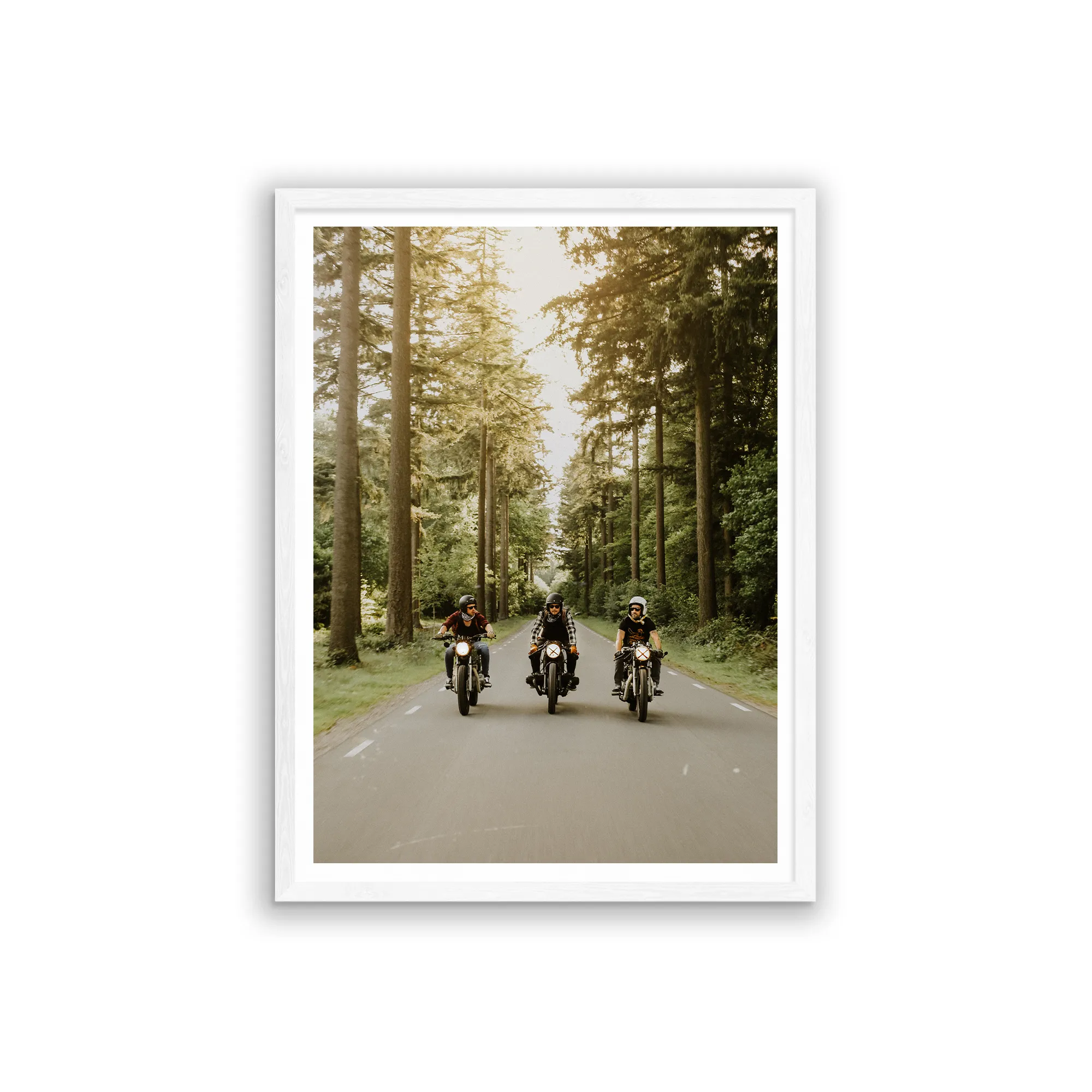 Fine Art Photo Print // Cafe Racer Crew