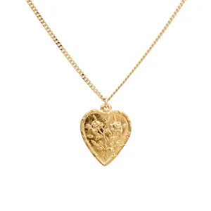 Floral Heart Necklace