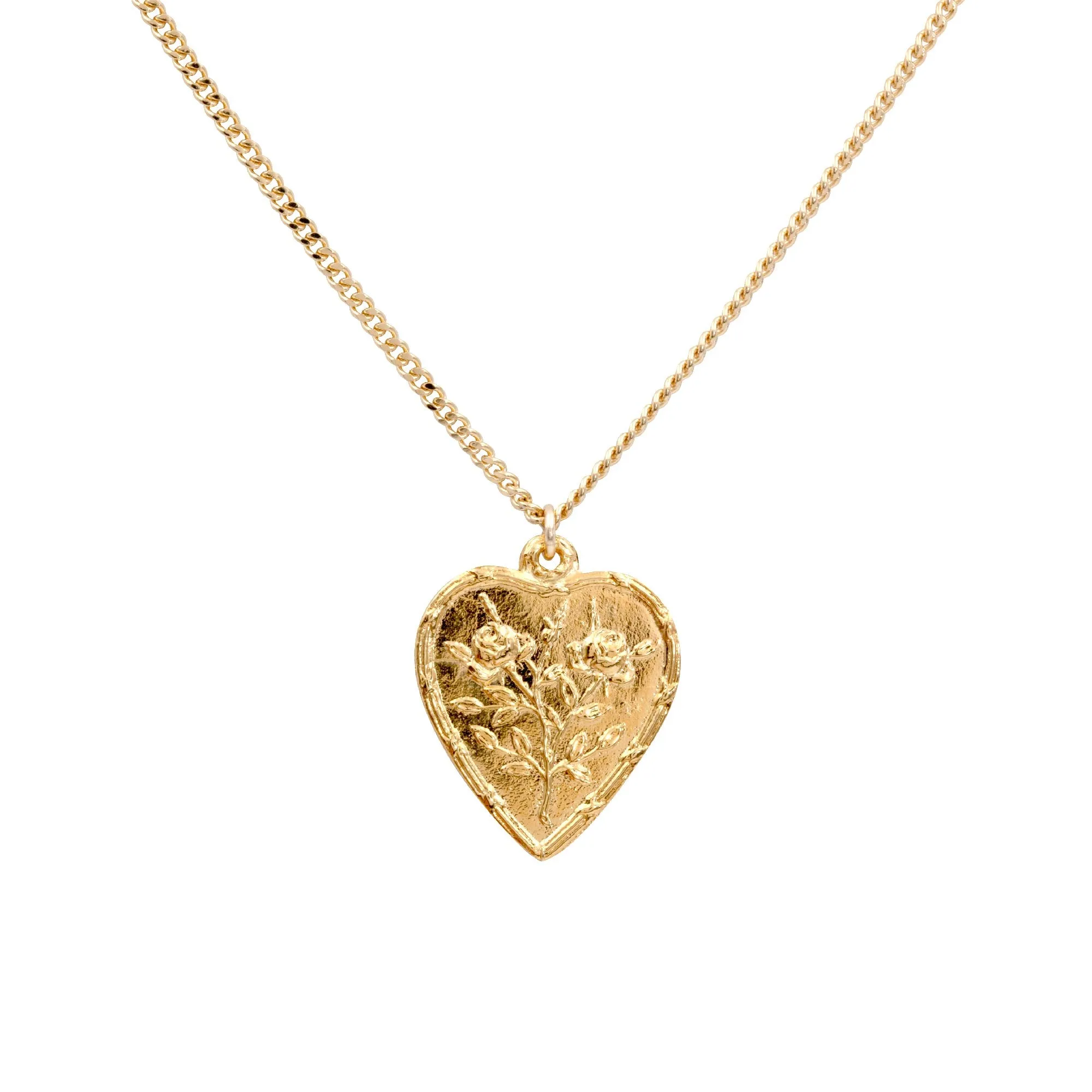 Floral Heart Necklace