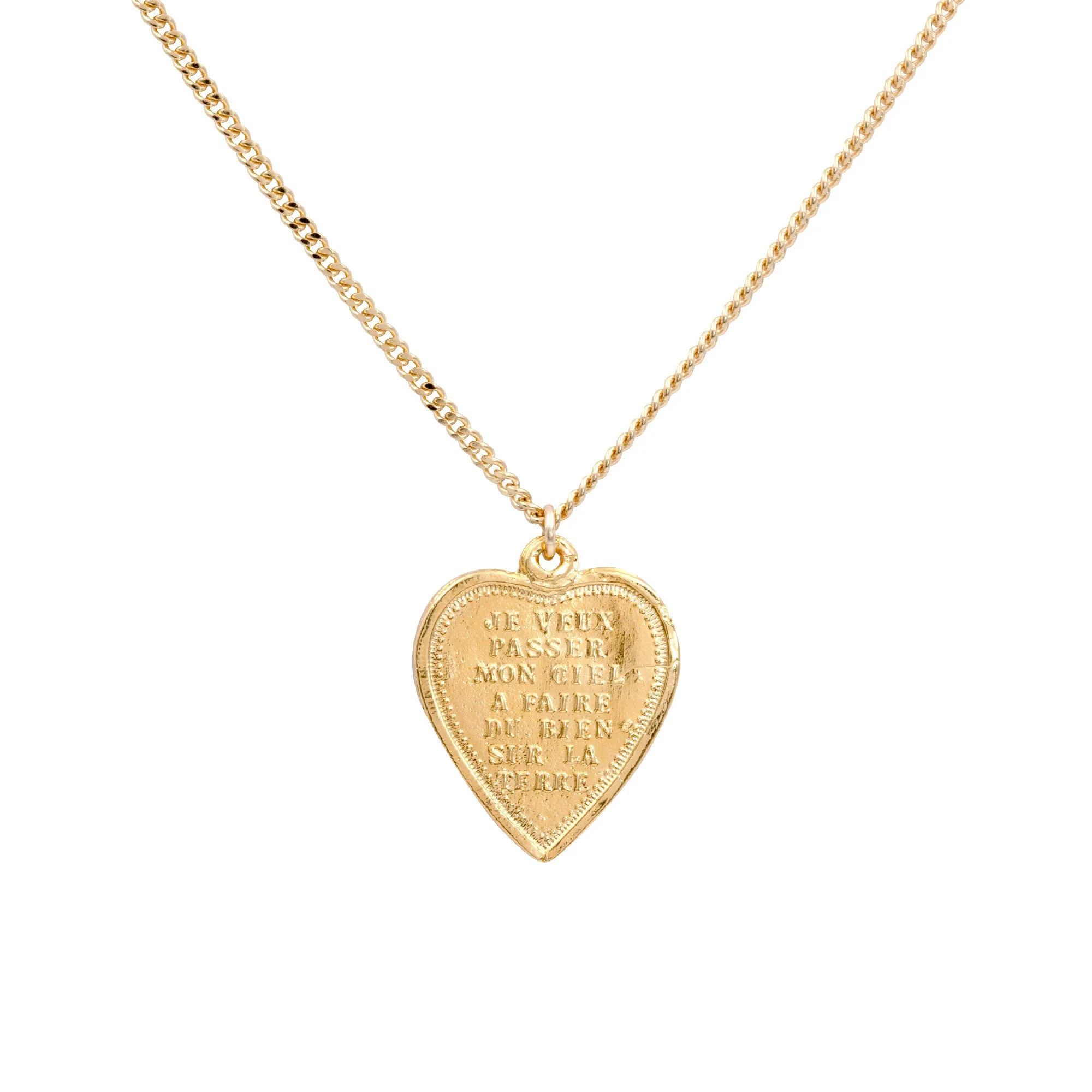 Floral Heart Necklace