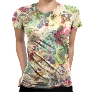 Flower Abstraction Womens T-Shirt