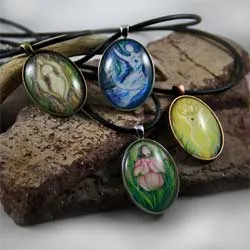 Flower Goddess Pendant