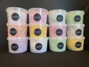 Forfait 12 pots de barbe à papa!