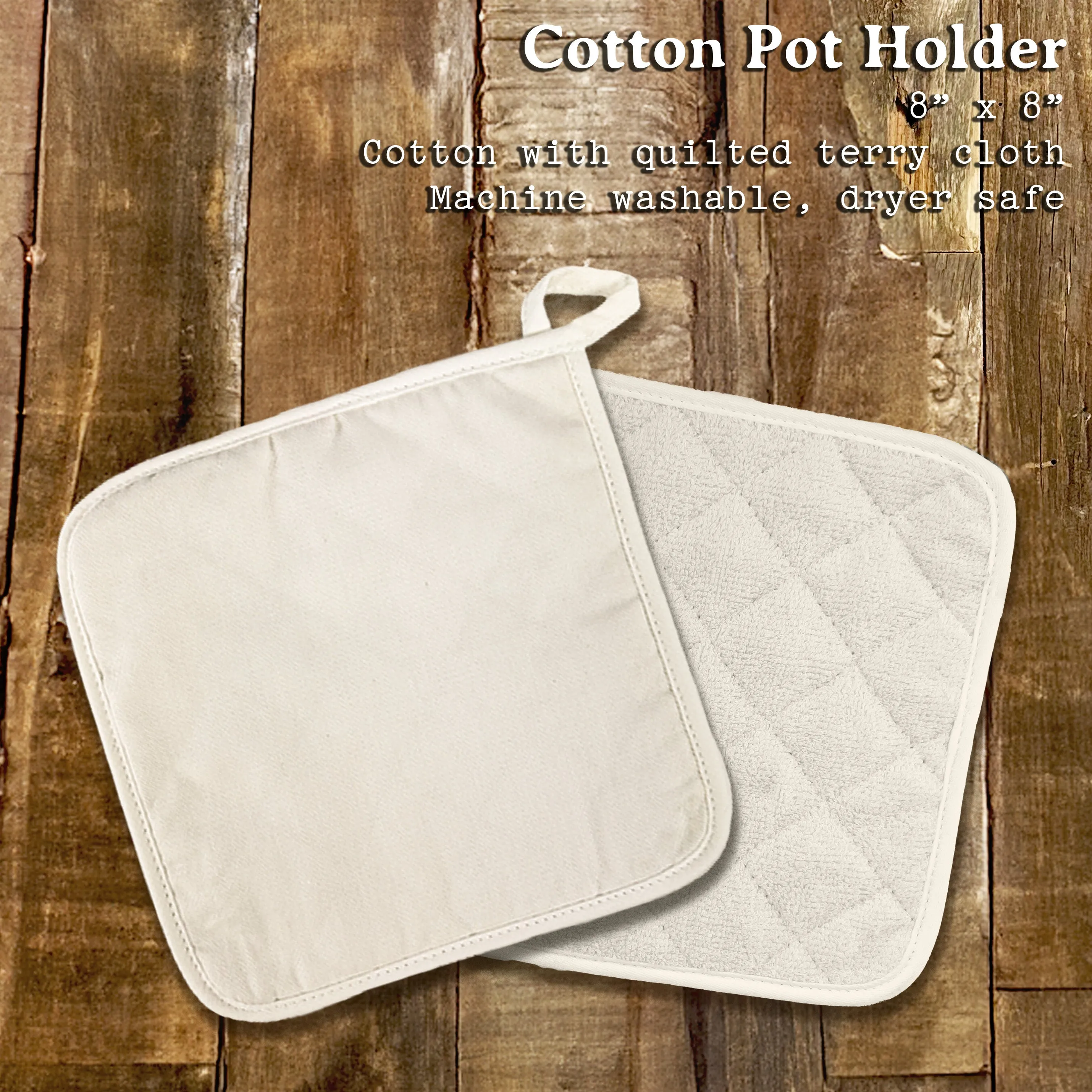 Four Feathers - Cotton Pot Holder