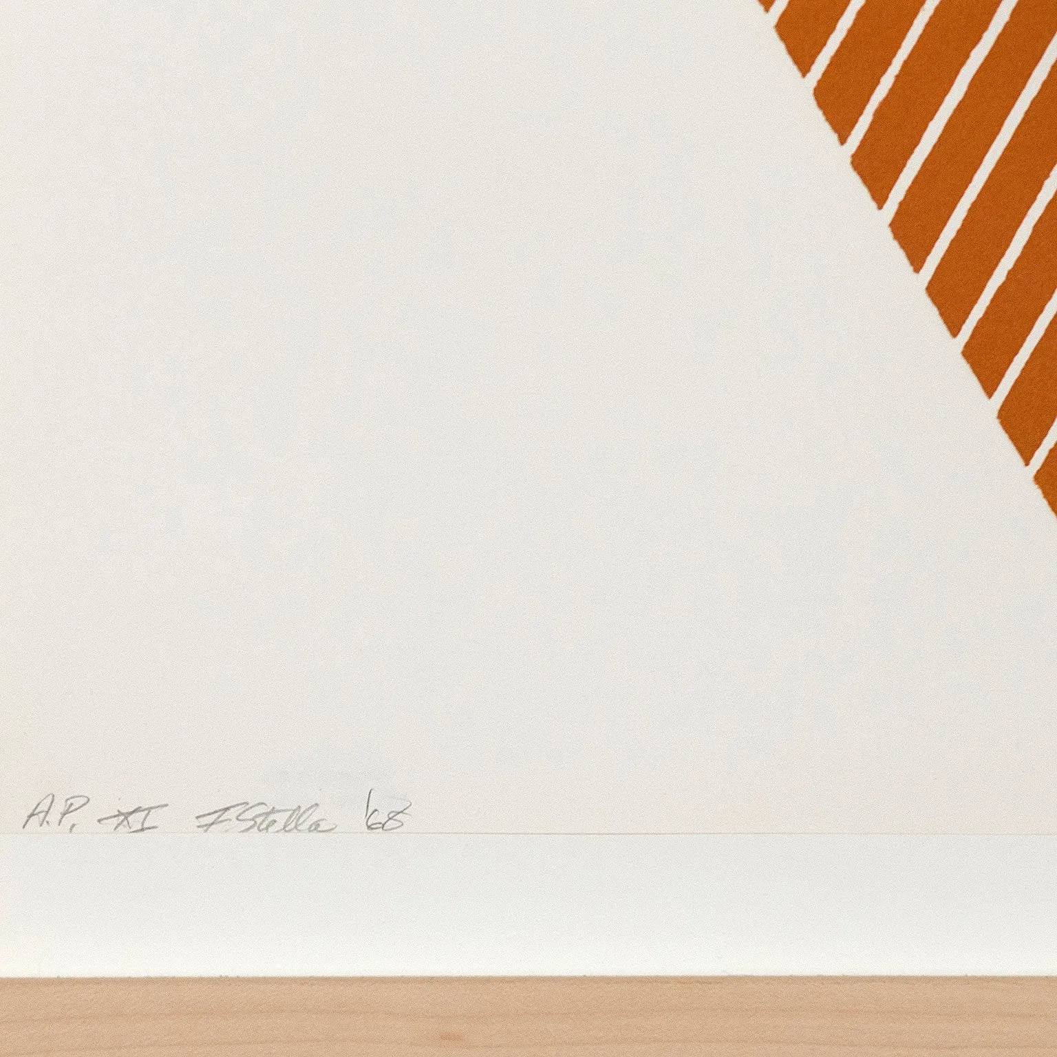 FRANK STELLA “ITATA”, 1968
