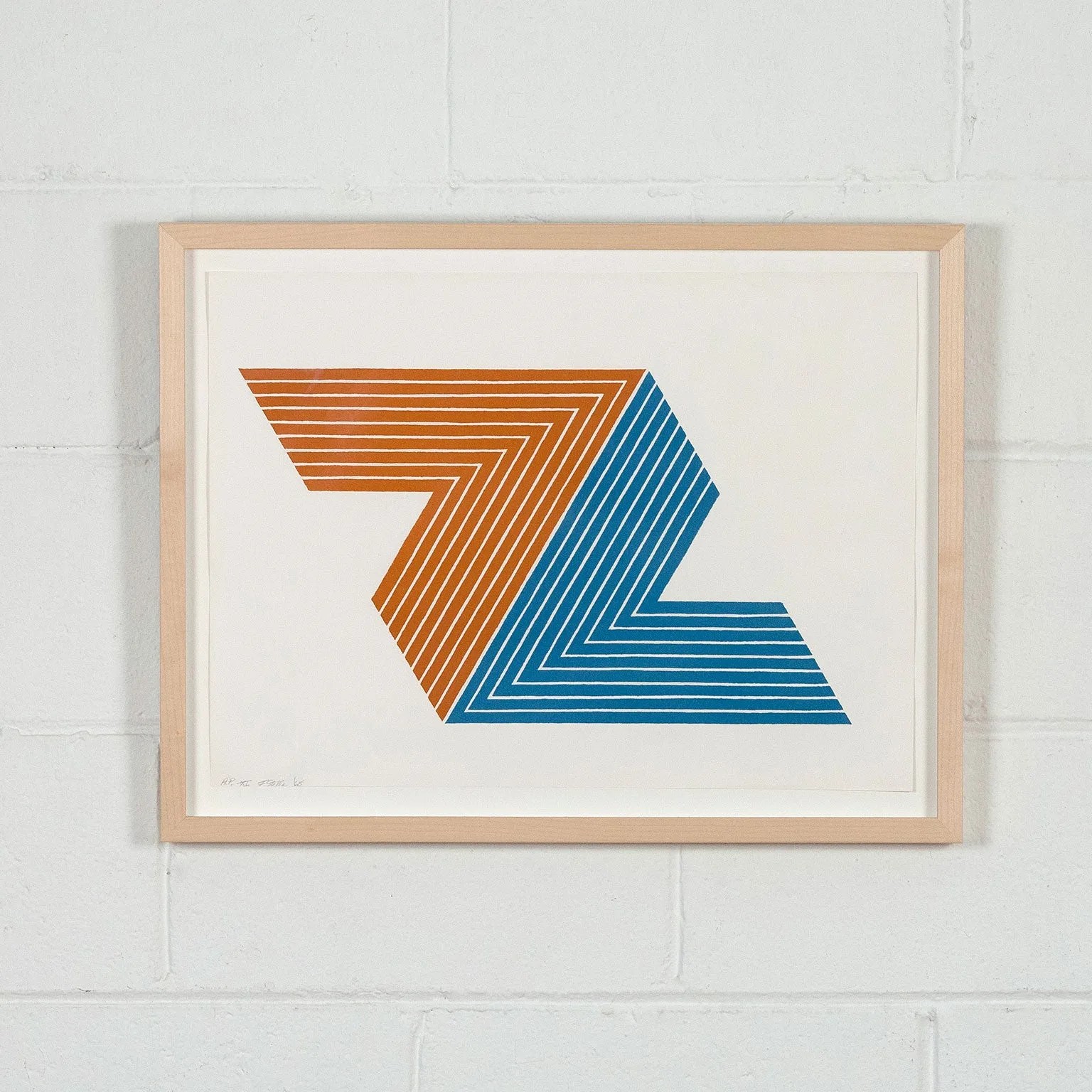 FRANK STELLA “ITATA”, 1968