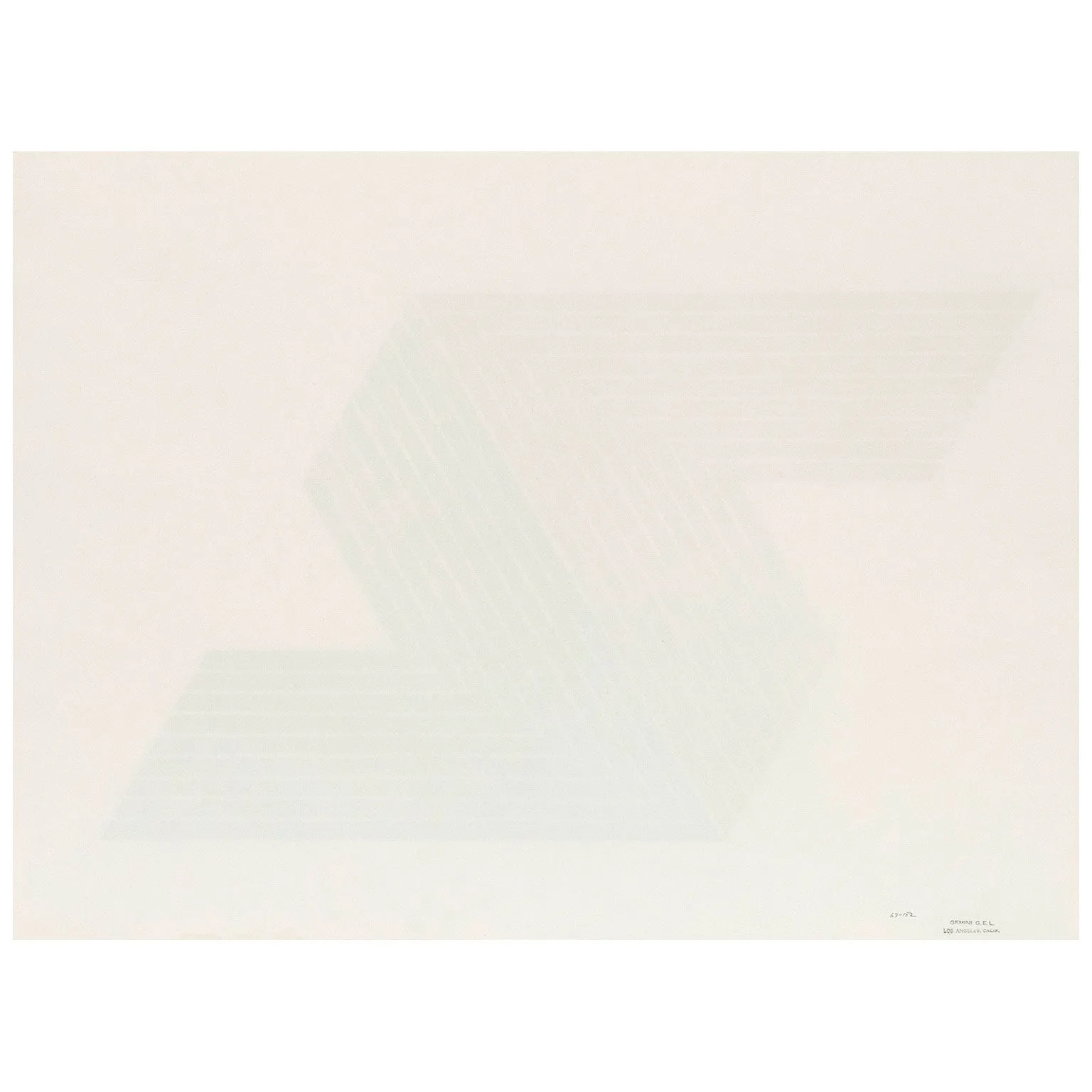 FRANK STELLA “ITATA”, 1968