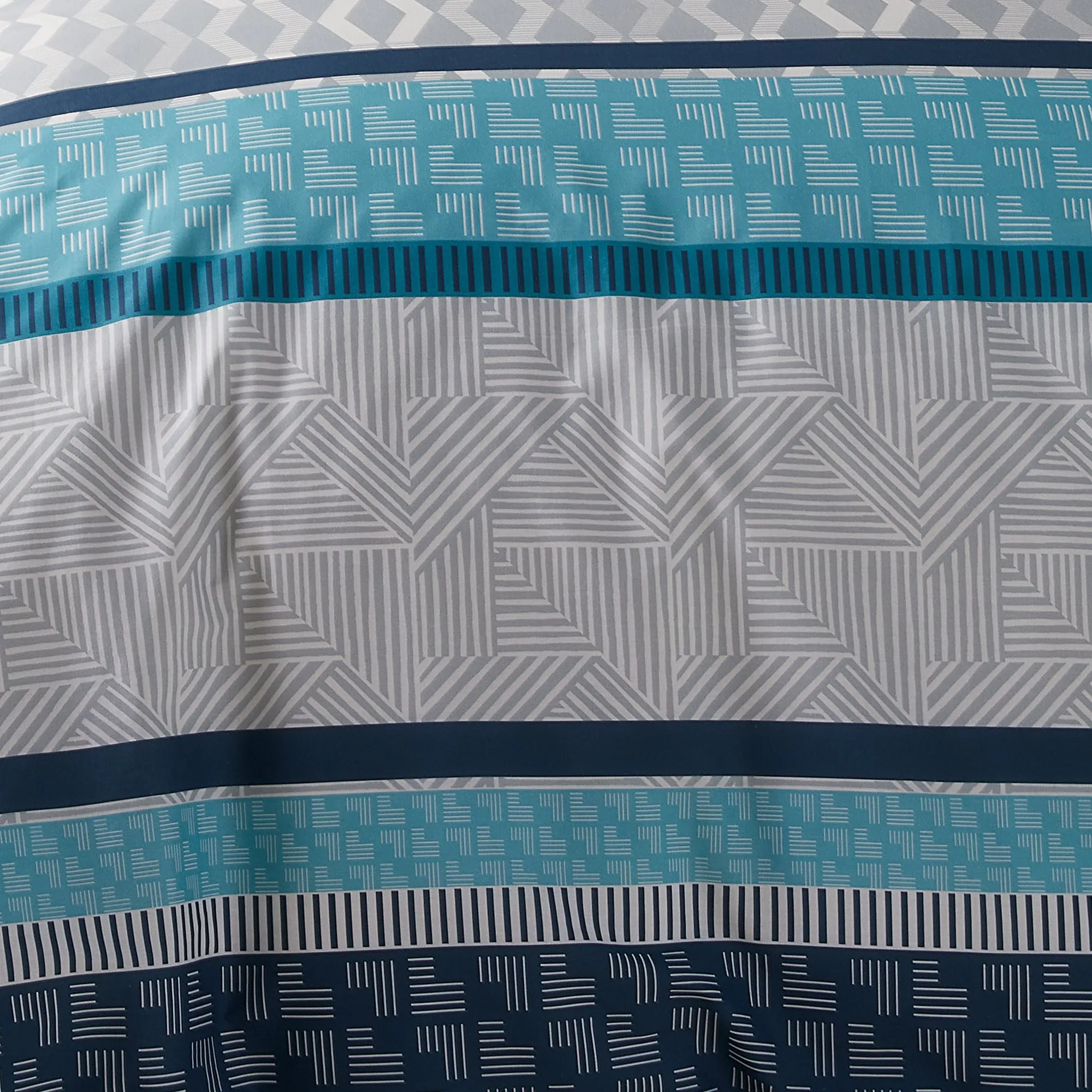 Fusion Rico Duvet Cover Set - Teal