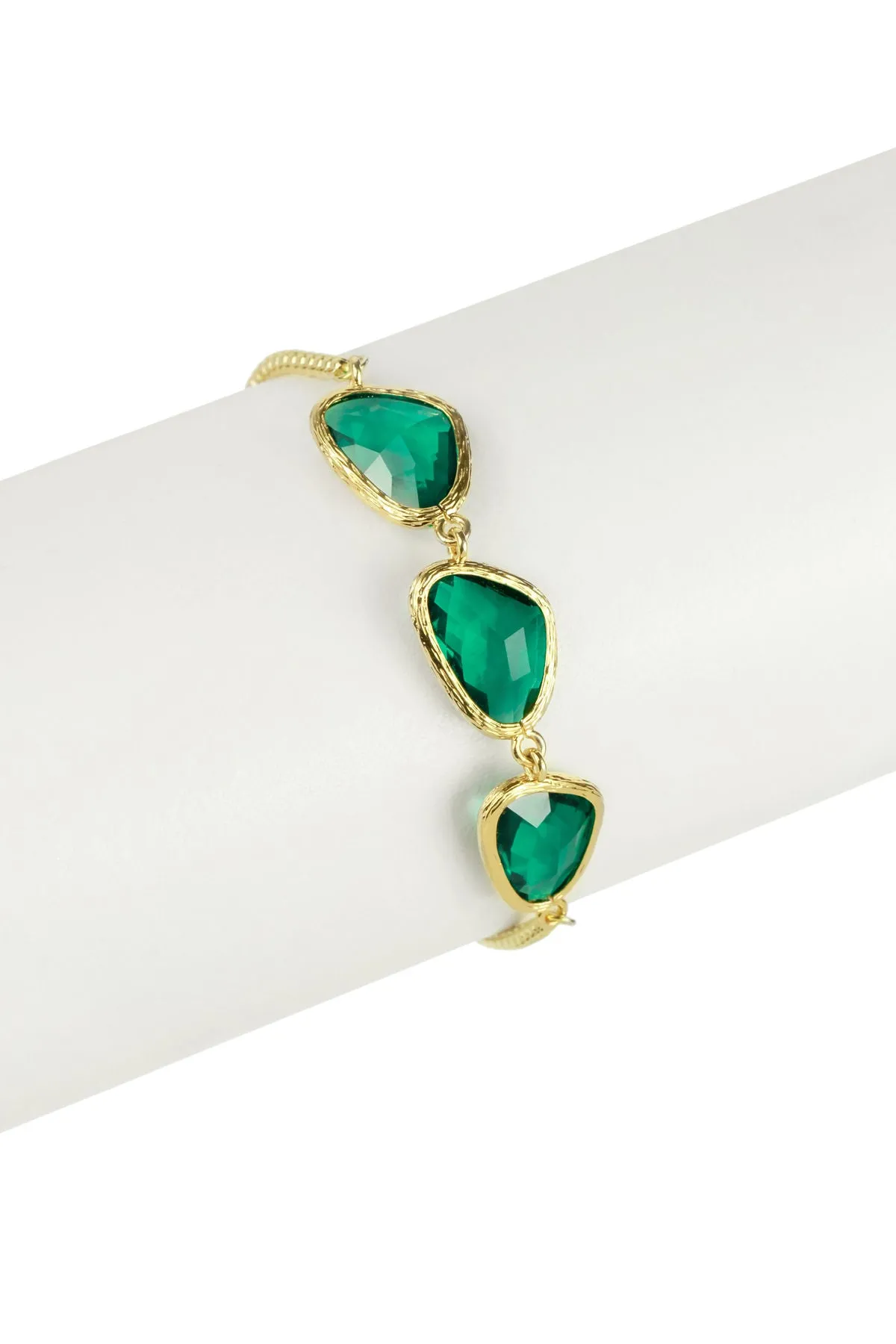 Gemstone Toggle Bracelet