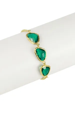 Gemstone Toggle Bracelet