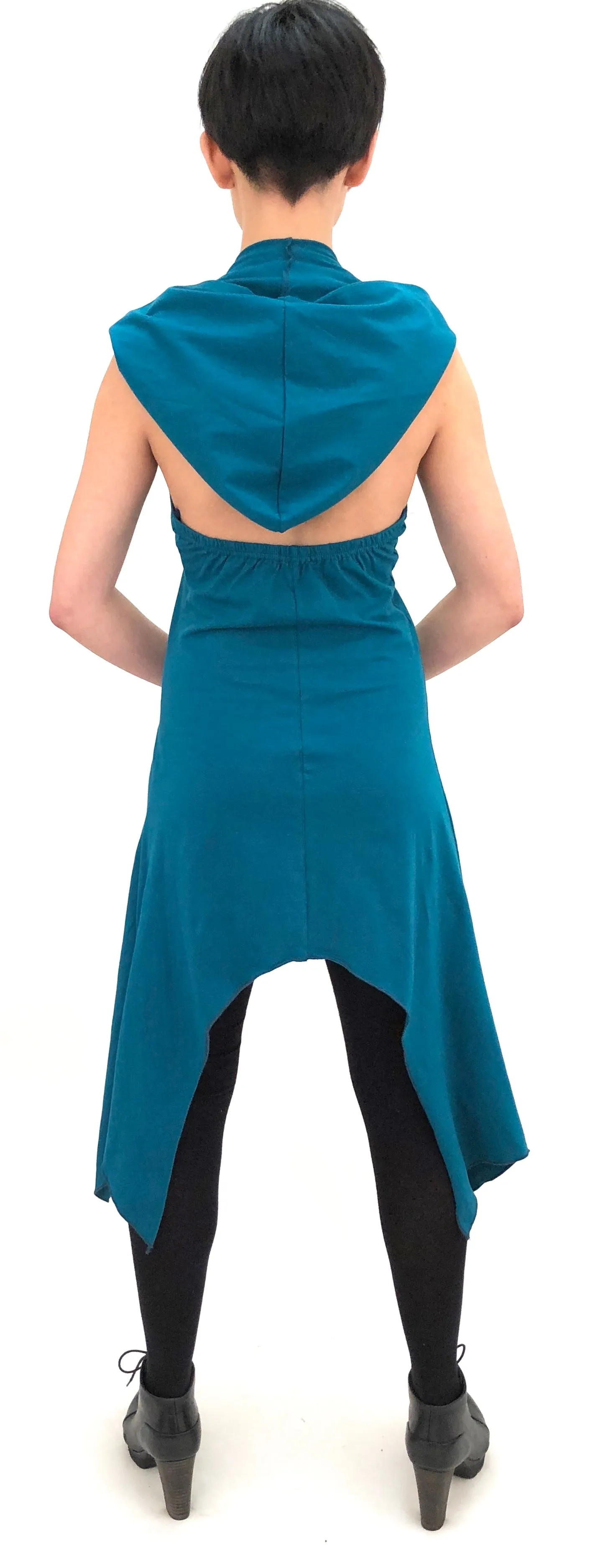 Geo Hood Dress