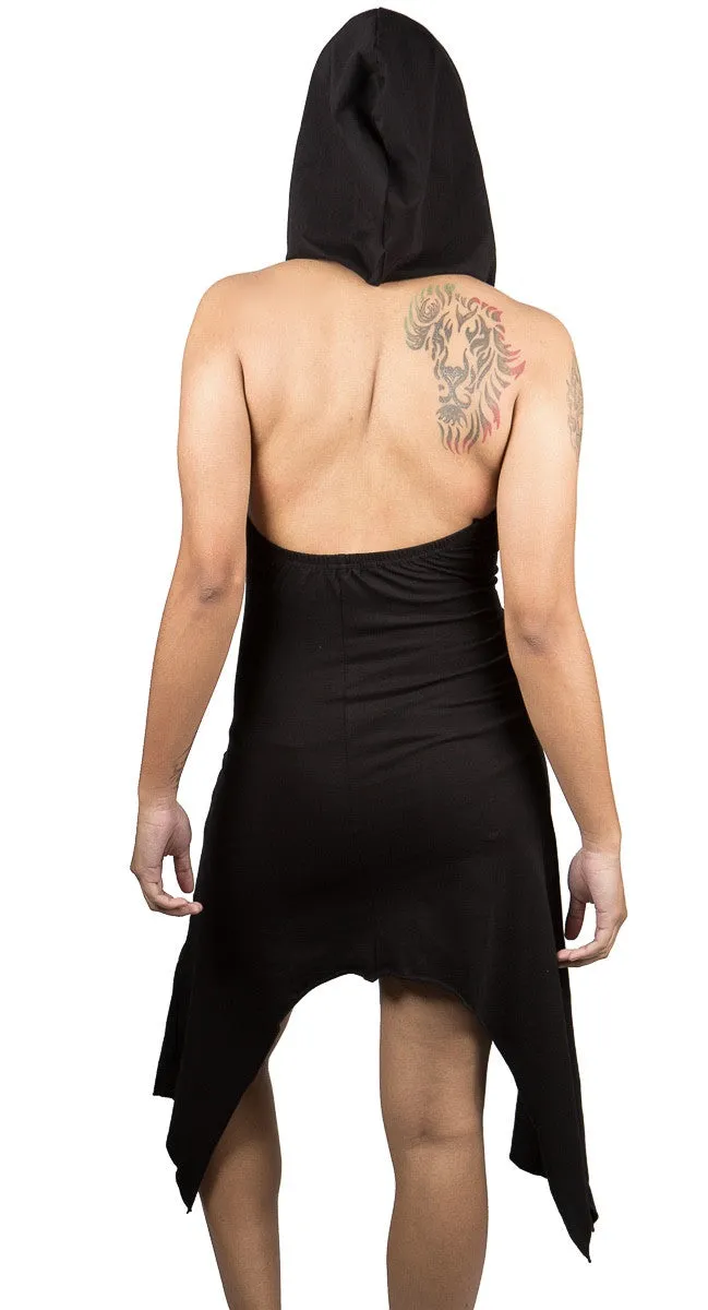 Geo Hood Dress