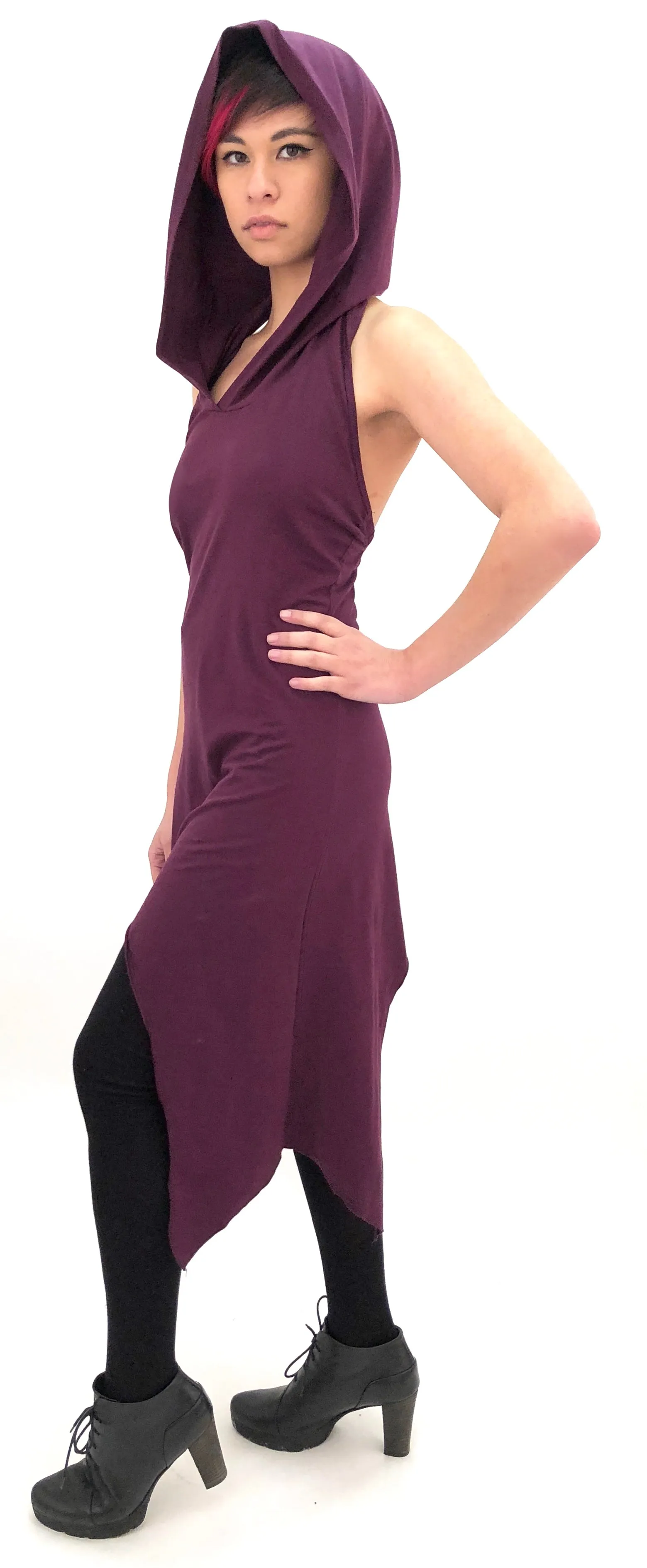Geo Hood Dress