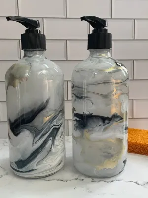 Gold & Black Dispenser