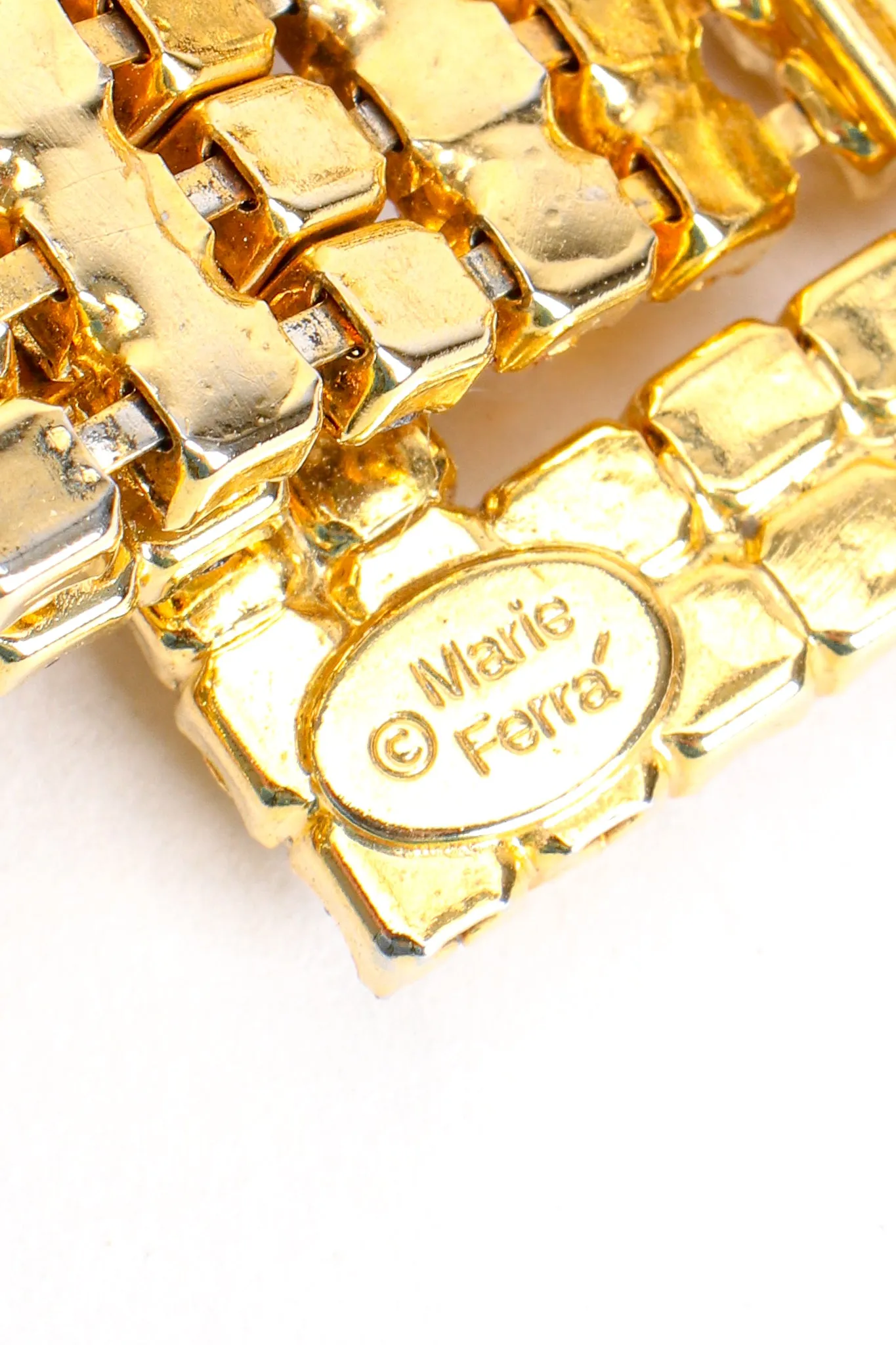 Gold Rhinestone Buckle Choker