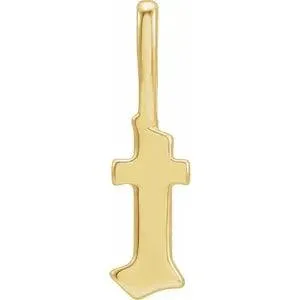 Gothic Letter Charm