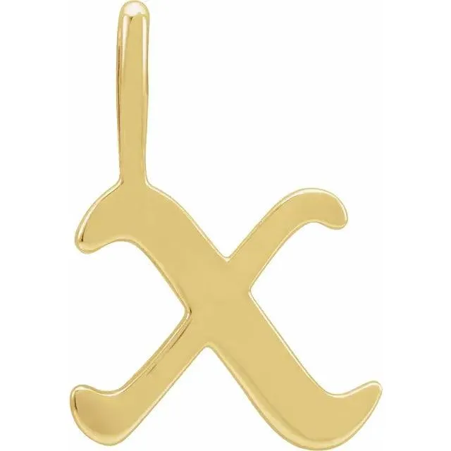 Gothic Letter Charm