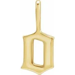 Gothic Letter Charm
