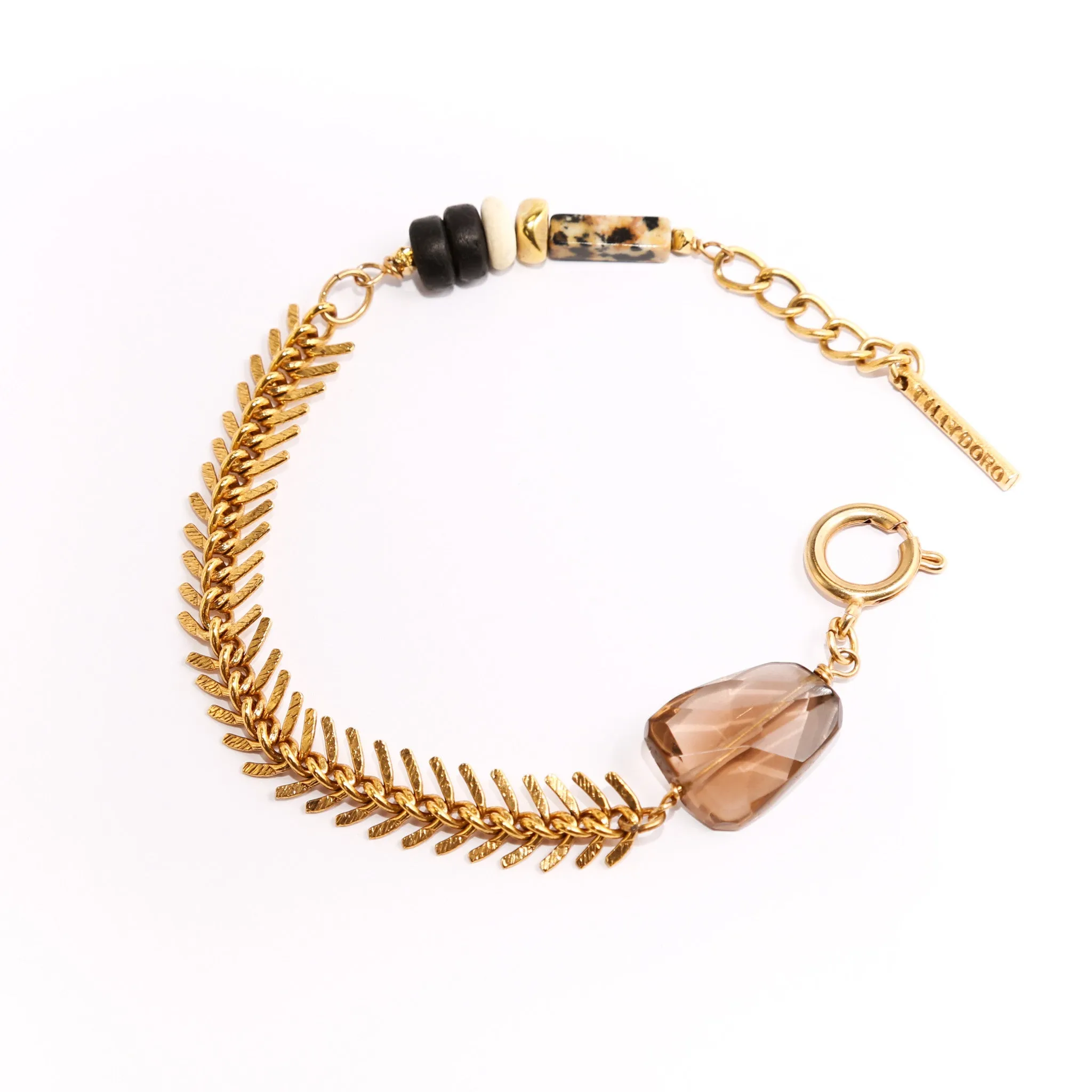 Grey Herring Bracelet