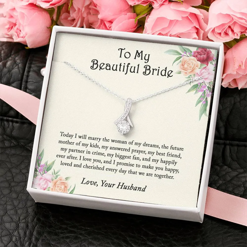 Groom To Bride Gift Wedding Day, Gift For Bride From Groom, Groom To Bride Card