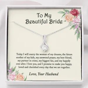 Groom To Bride Gift Wedding Day, Gift For Bride From Groom, Groom To Bride Card