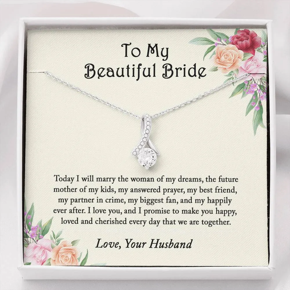 Groom To Bride Gift Wedding Day, Gift For Bride From Groom, Groom To Bride Card