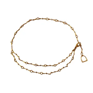 Gucci Gold Chain Belt
